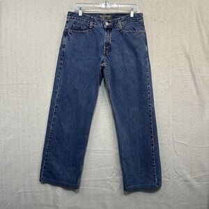 Vintage Levis Silvertab Medium Wash Denim Blue Jeans Women's Size 11M 90's/2000s